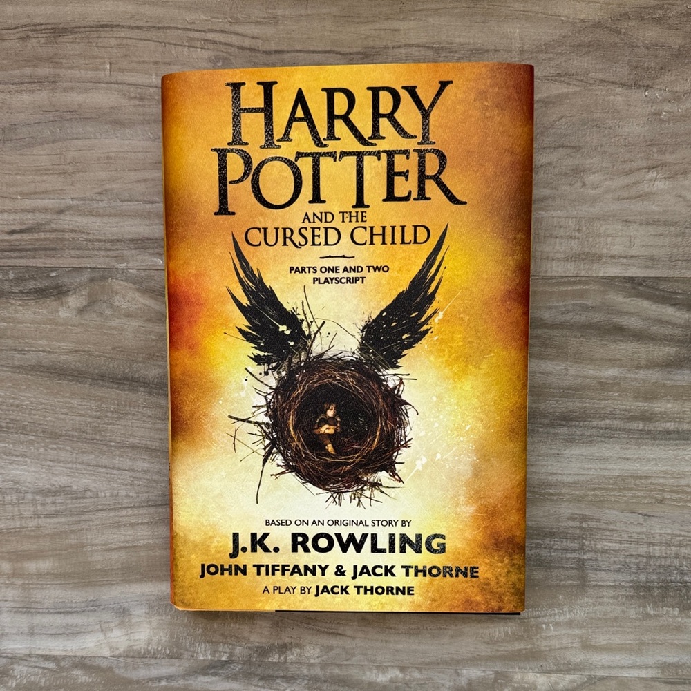 Scholastic Harry Potter and the Cursed Child - Orange and Black